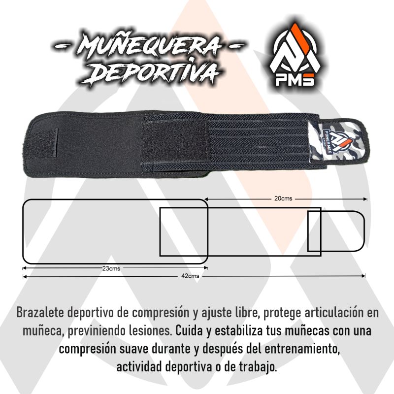 Comprar Munequera Naranja en Electroshopy - Ángulo 2